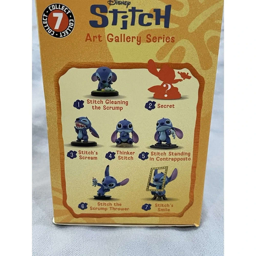 NEW Open Box Disney Stitch Art Gallery Series Boxed Figure - Stitch's Scream